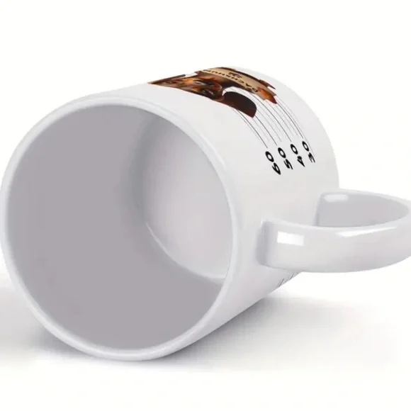 {NIB} 11oz Mug Coffee Mug "Dachshund" White - Picture 4 of 6